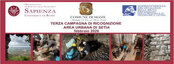 Terza Campagna di ricognizione Setia 2026